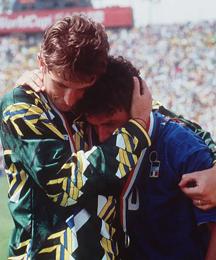 סחב נבחרת איטלקית בינונית עד הגמר ב-94. באג'ו