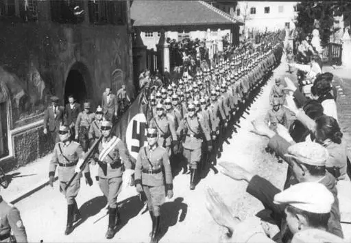 האוסטרים קיבלו את פני הגרמנים בתשואות