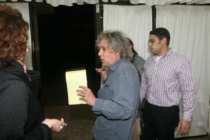 רינו צרור במסיבת העיתונאים