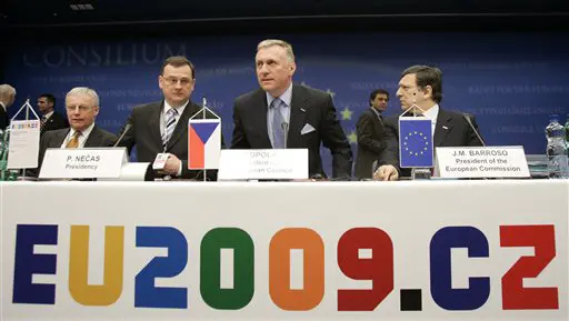 נשיא צ'כיה מירק טופולאנק