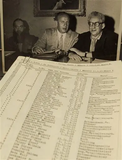 כמה עותקים שרדו? שינדלר והרשימה ב-1945