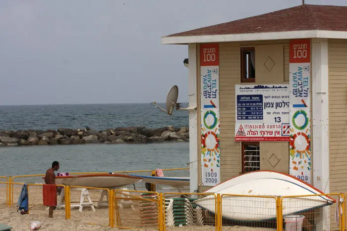 חצי שעה נסיעה ואתם שם. חוף הילטון בתל אביב