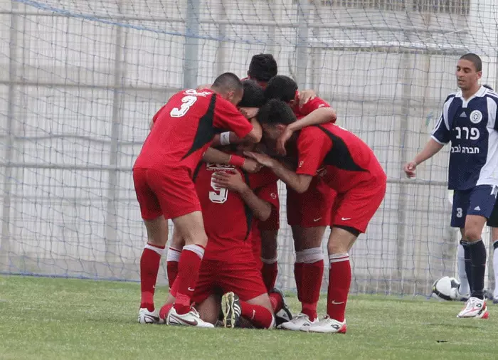 קלקלו לעכו את החגיגה. שחקני הפועל ירושלים חוגגים