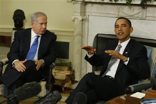 ראש הממשלה בנימין נתניהו נפגש עם נשיא ארה"ב ברק אובמה בבית הלבן