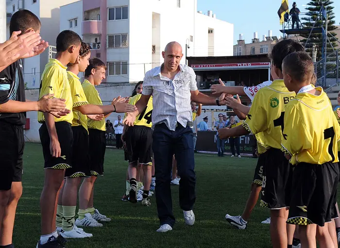 פרידה משחקן מכבי נתניה לואיס מרין