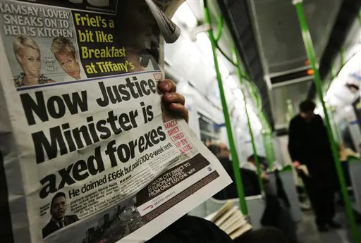 כותרות עיתונים בבריטניה מבשרות רעות