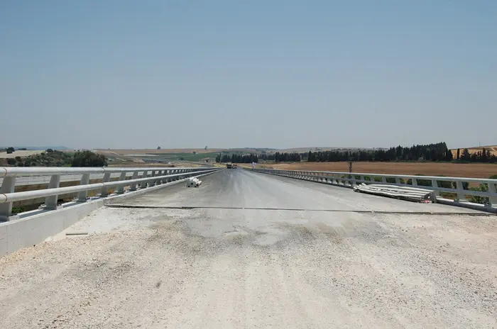 רוצים להמשיך את הכביש צפונה ודרומה. חוצה ישראל