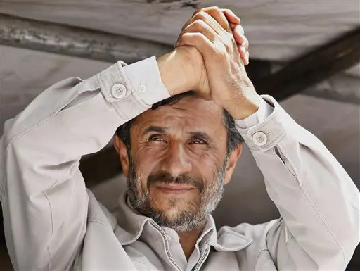 נשיא אירן מחמוד אחמדינג'ד