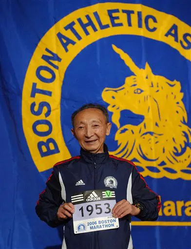 קייזו ימאדה, רץ מרתון יפני