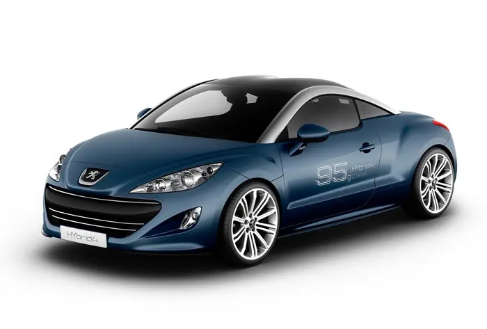 פיג'ו RCZ Hybrid4 קונספט