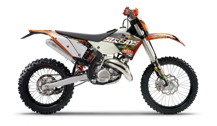 KTM 125 סיקס דייז 2010