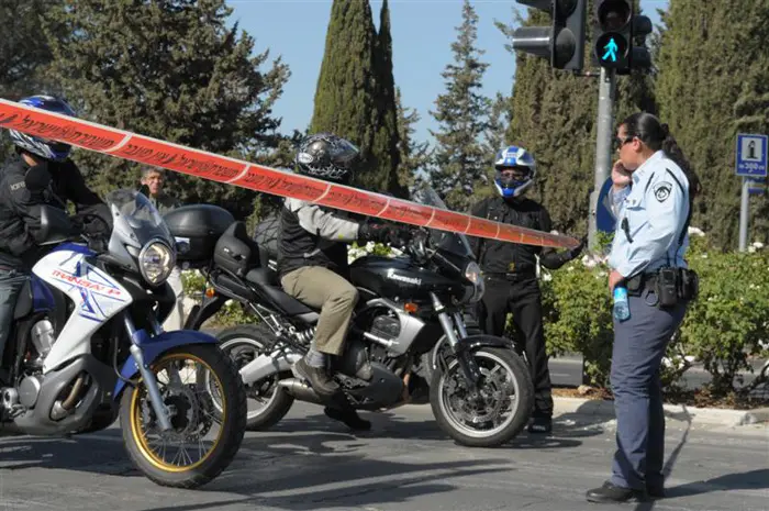 מחאת האופנוענים בירושלים