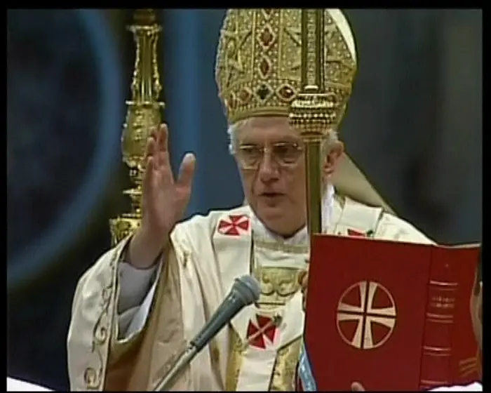 נפגש עם קורבנות התעללות מינית בארה"ב ב-2008, האפיפיור בנדיקטוס ה-16