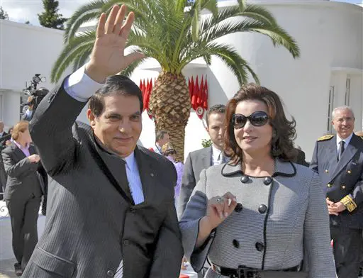 שולט בתוניסיה ב-23 השים האחרונות, בן עלי