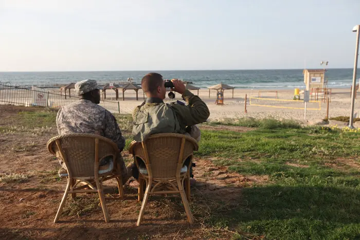 מפעילי סוללת פטריוט מארה"ב בישראל