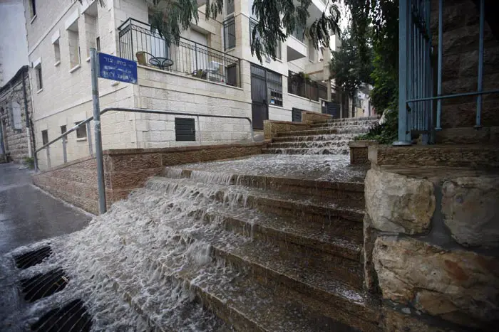 אמש גרם מזג האוויר לשורה של פגיעות