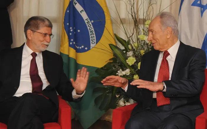 ההסכם צפוי להזניק את כמות העסקאות בין ישראל למדינות הגוש הדרום-אמריקאי. הנשיא פרס בברזיל