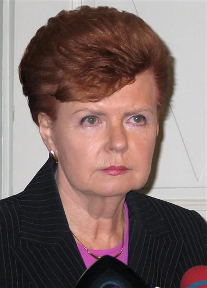 נשיאת לטביה לשעבר ויירה ויקה-פרייברגה