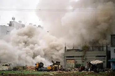 פיצוץ מעבדת נפץ בשכם