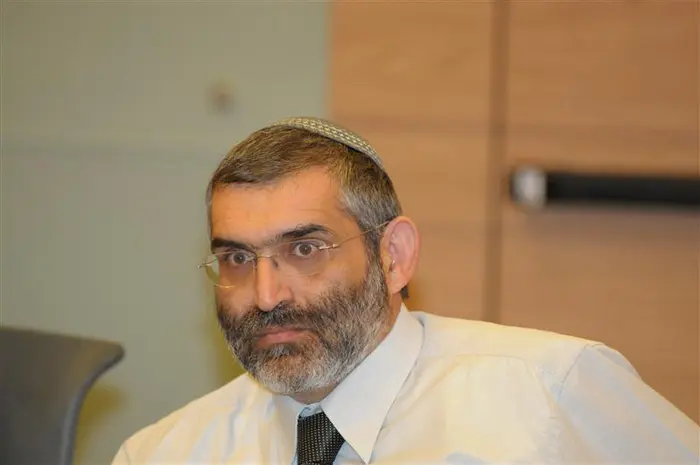 גם לחברי הכנסת היה ייצוג בתפילה ביריחו. חבר הכנסת מיכאל בן ארי
