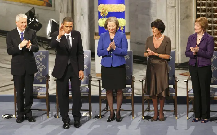מי יזכה השנה? זוכה פרס נובל לשלום ב-2009, ברק אובמה