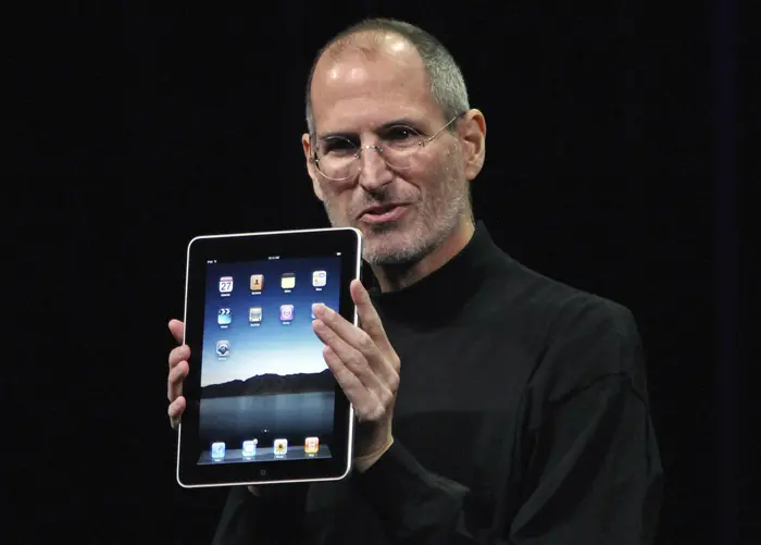 סטיב ג'ובס בהשקת ה-iPad