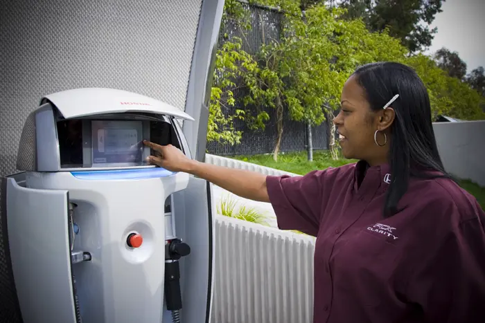 עמדת טעינת מימן של הונדה. הכול תלוי בפריסה?