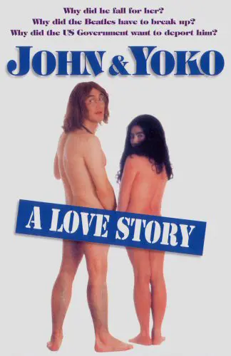 השחקן הראשי נפסל בגלל ששמו הזכיר את שם רוצחו של לנון. כרזת "John and Yoko: A Love Story"