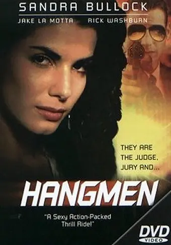 אל תאמינו לפוסטר: בולוק מופיעה בסרט לזמן קצר בלבד. כרזת "Hangmen"