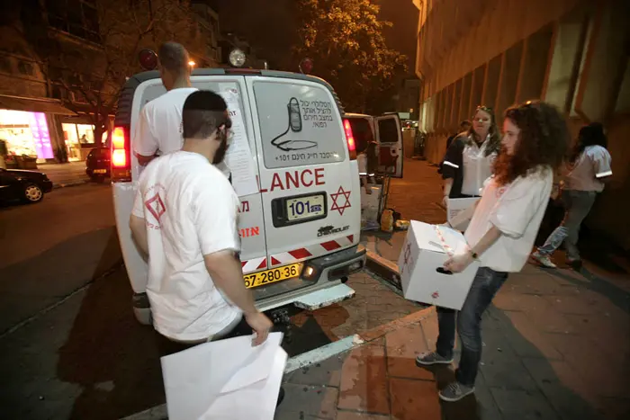 מד"א בכוחות מתוגברים