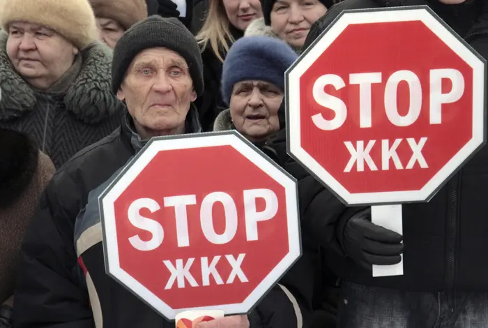 חוששים מ"עתיד שחור". מפגינים נגד שינויים באזורי הזמן ברוסיה