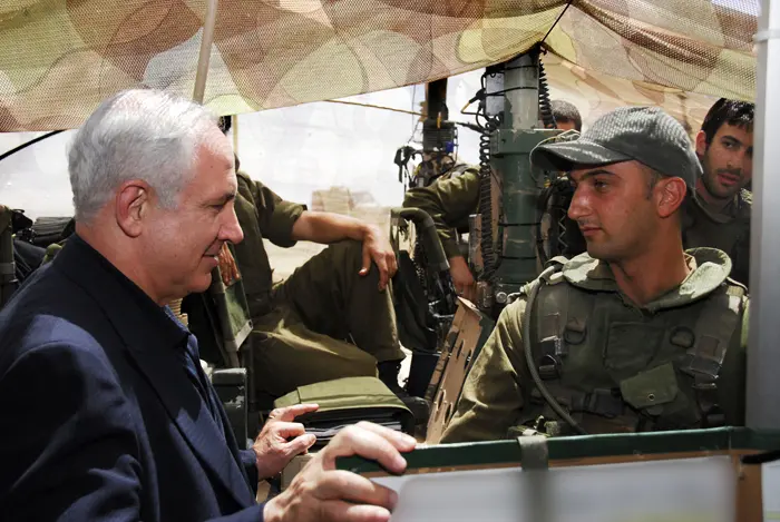 "אין לנו כל כונה לתקוף אף אחת משכנותינו". נתניהו בסיור
