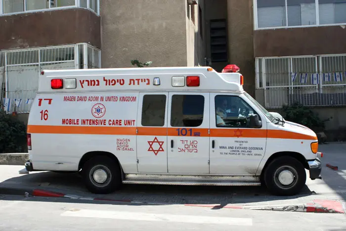 הפצוע פונה לבית החולים רמב"ם בחיפה
