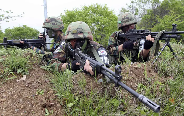 תרגיל צבאי של דרום קוריאה