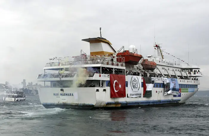 "טורקיה הסכימה לא לתבוע את החיילים שהשתתפו בהשתלטות". הספינה "מאווי מרמרה"