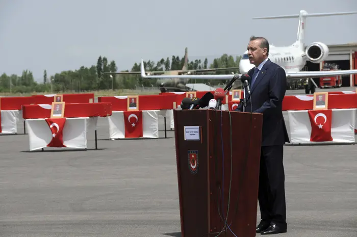 טורקיה מעונייינת לקנות מל"טים אמריקאים. בתמונה: רג'יפ טייפ ארדואן