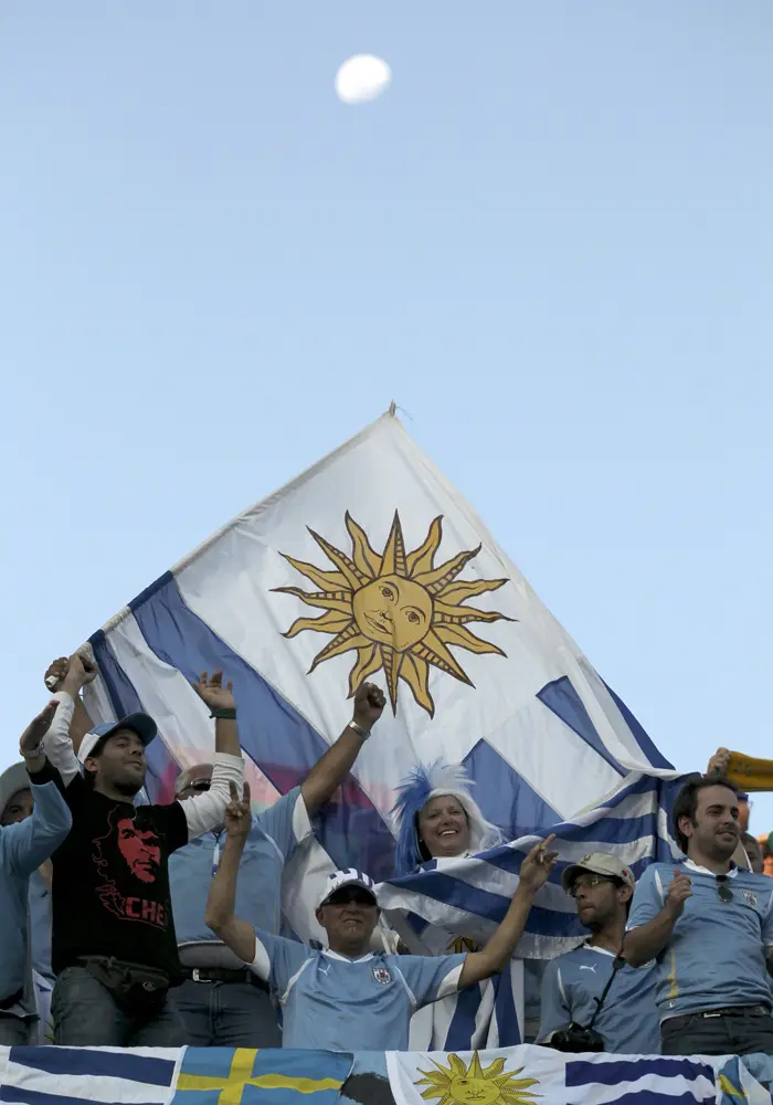 רגעים יפים לסלסטה. אוהדי אורוגוואי
