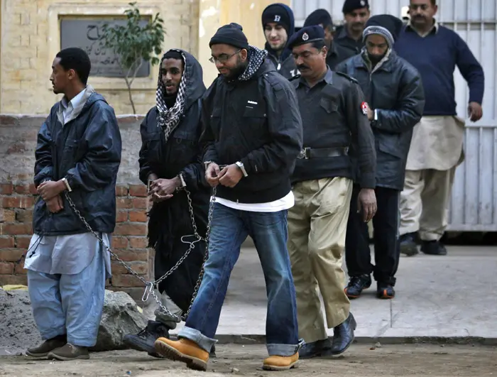 חמישה אזרחים אמריקאים נשלחו ל-10 שנות מאסר כל אחד בפקיסטן