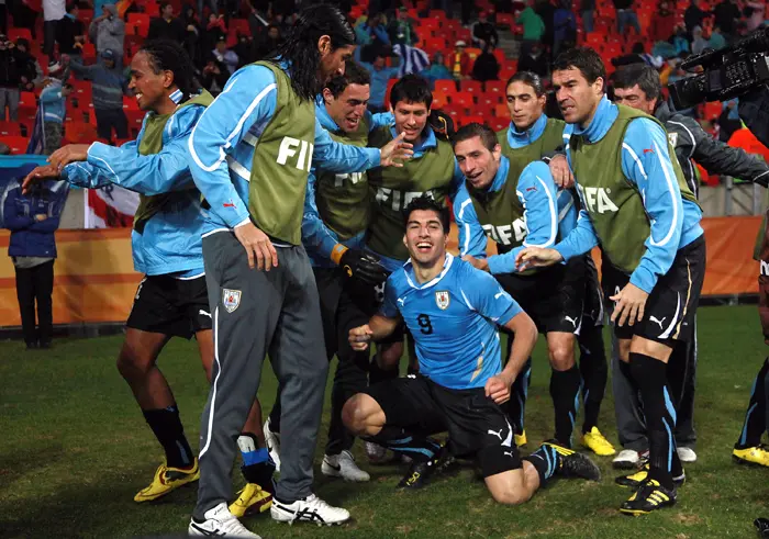 מוכנים לעוד חגיגה? שחקני אורוגוואי