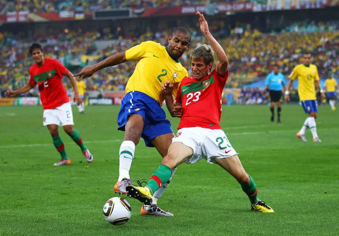 מייקון לא בדיוק הפריע לו במשחק נגד ברזיל. קואנטראו
