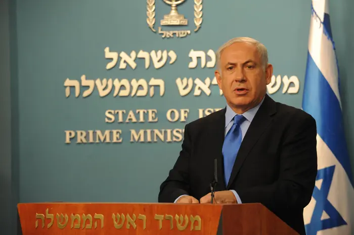 "אין נעשה שלום ונחיה בשלום אם המנהיגות הפלסטינית לא מוכנה לשבת עם ממשלת ישראל". בנימין נתניהו
