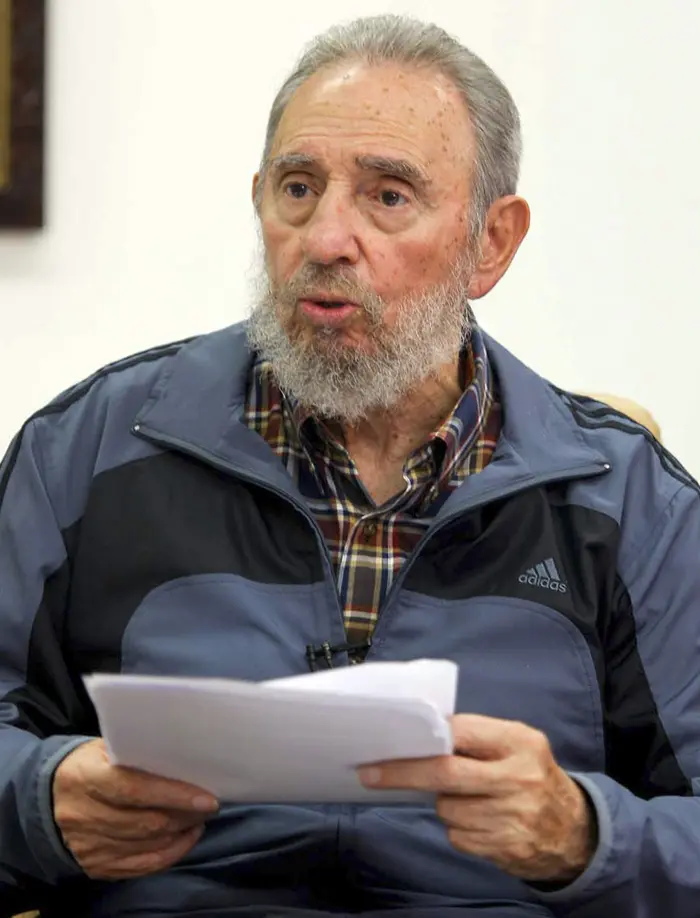 מה הוא יגיד למראדונה? פידל קסטרו