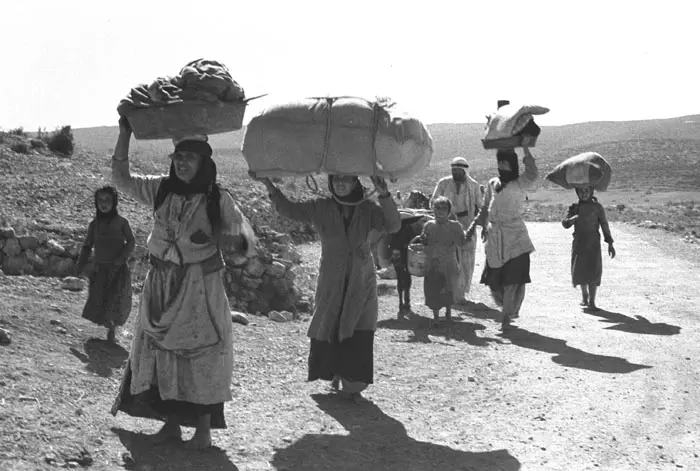 גם סאדם חוסיין צעד לעבר ירושלים כשתקף את אירן ב-1980. פליטים ערבים ב-1948