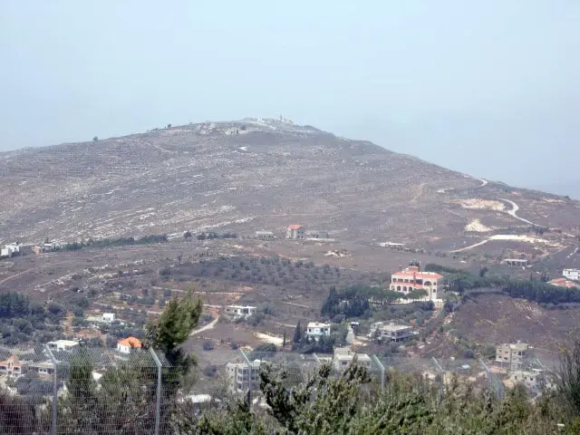עמדת תצפית של צה"ל בגבול הצפון קלטה אדם מישראל שעובר את גדר הגבול ונעלם אל תוך הכפרים בלבנון