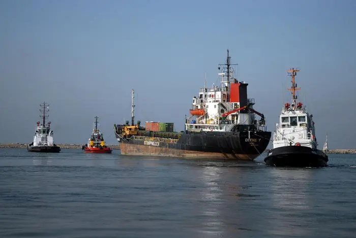 הספינות הטורקיות עוזבות את נמל חיפה ביום חמישי