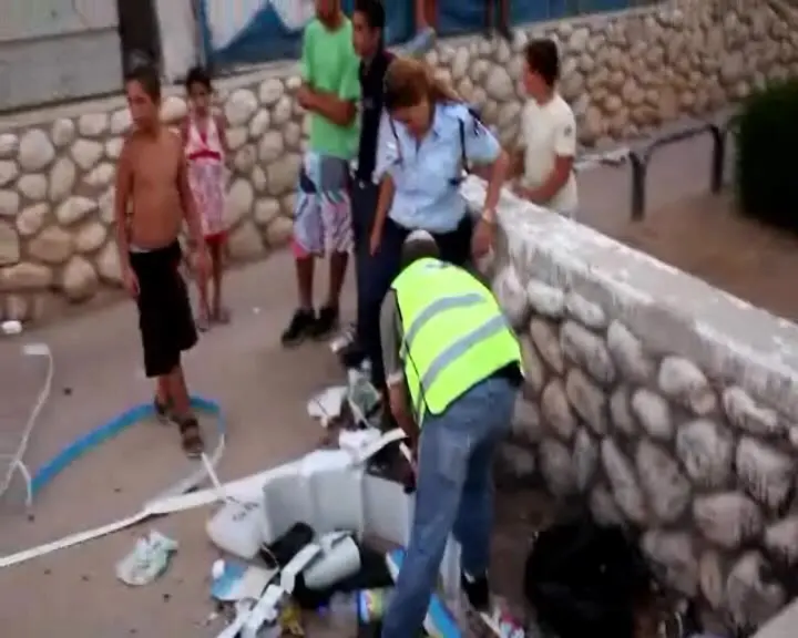 זירת הרצח באופקים