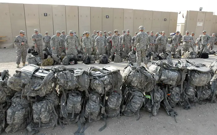 חיילים אמריקאים עוזבים את עירק 18.8.2010