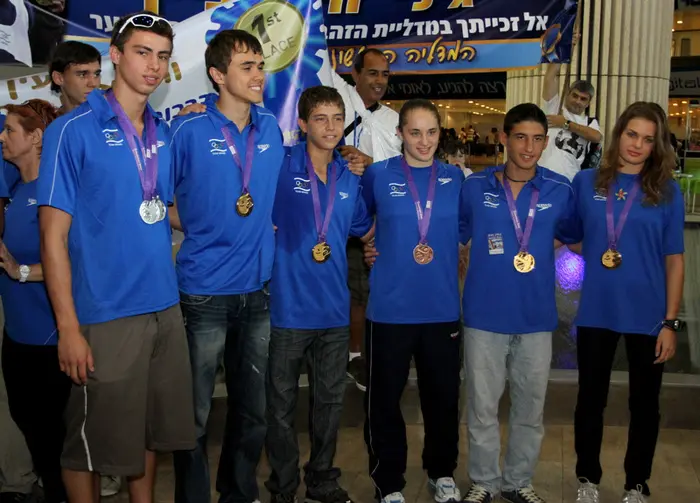 הביאו הרבה כבוד לישראל.זוכי המדליות באולימפיאדת הנוער