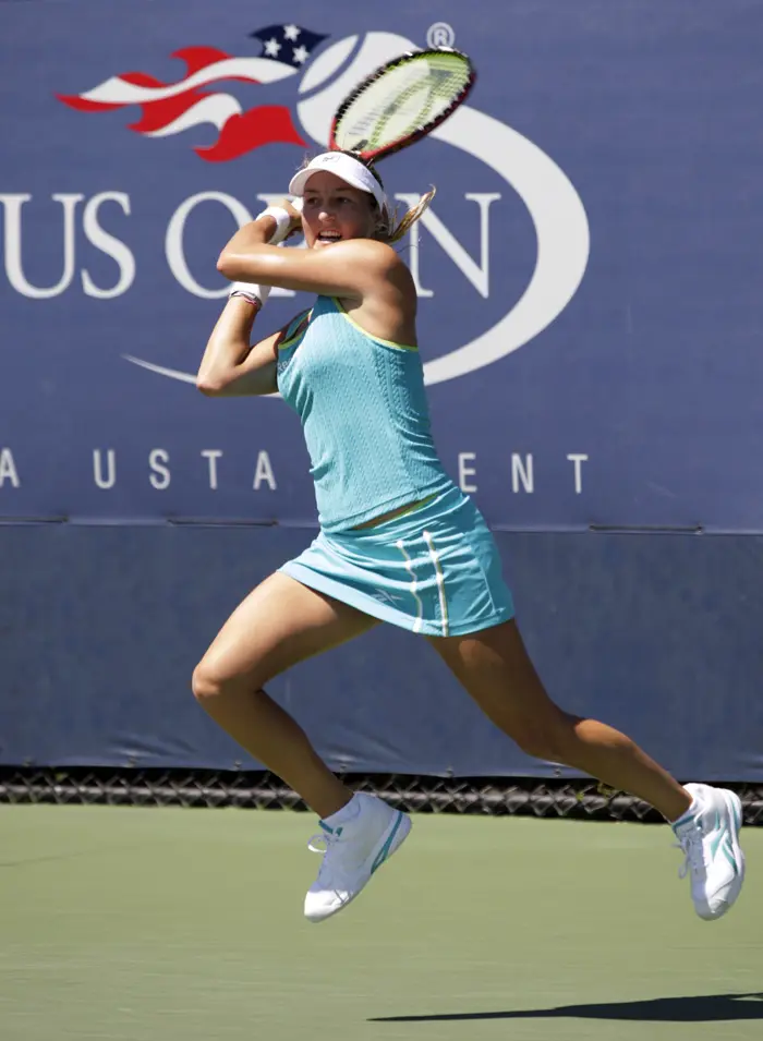 שחר פאר טניסאית ישראלית משחקת באליפות ארצות הברית הפתוחה