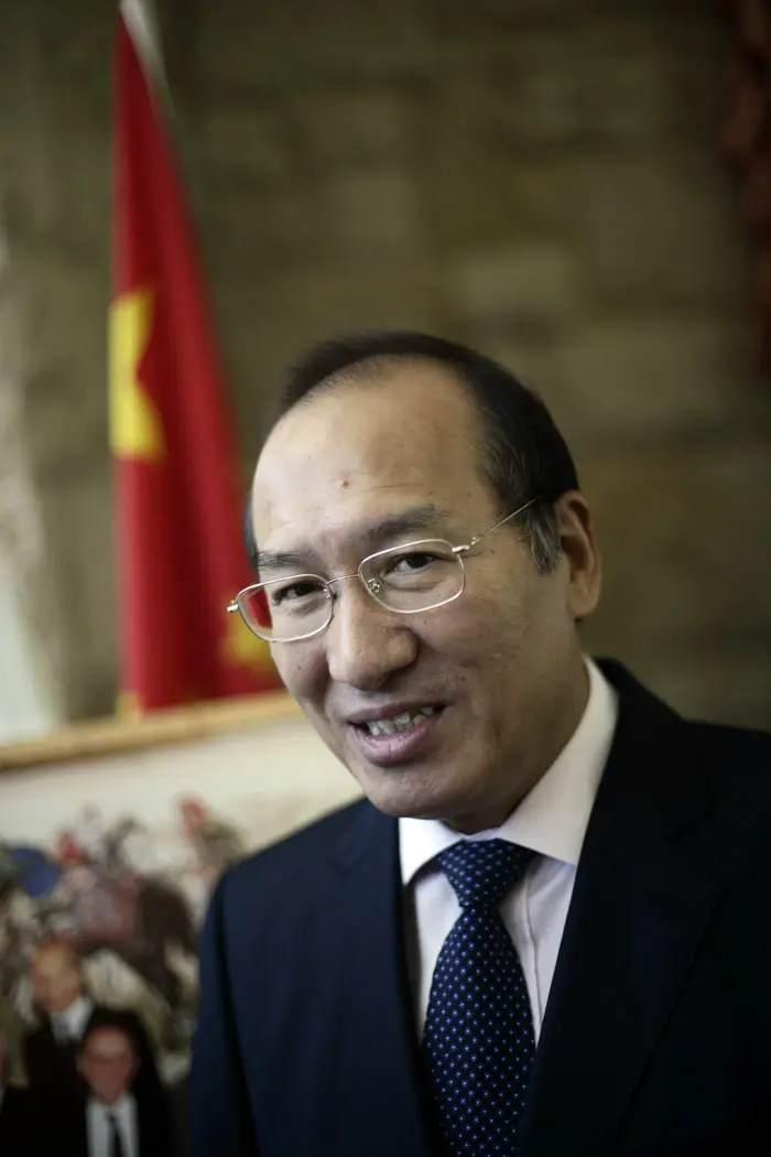 שגריר סין בישראל, ג'או ג'ון. אמר בעבר שבייג'ינג תתמוך בהקמת מדינה פלסטינית